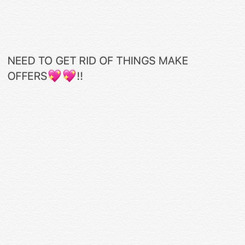 Closet clear out open to almost any offer